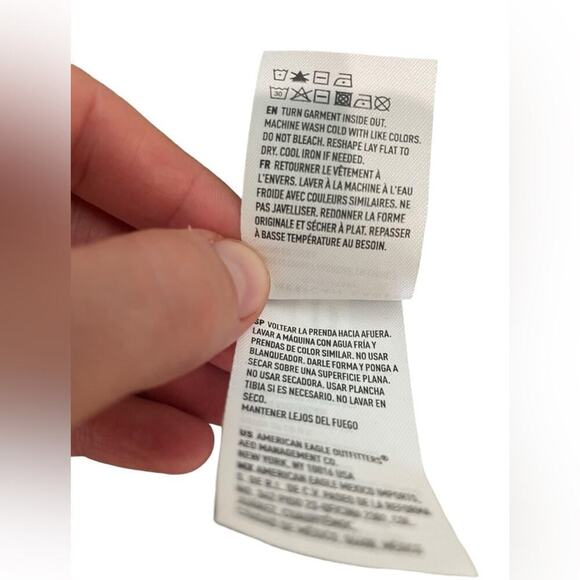 American Eagle Hunter Green Waffle-Knit Comfy Lightweight Basic Tunic-‎ Medium - Picture 9 of 11